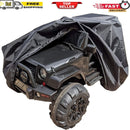 Large Kids Electric Ride-On Jeep Truck with Power Wheels and Protective Cover Magic Cars 0