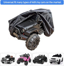 Large Kids Electric Ride-On Jeep Truck with Power Wheels and Protective Cover Magic Cars 2