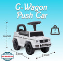 Large Kids Push Car G-Wagon with Realistic Driving Features and Hidden Storage Magic Cars 4
