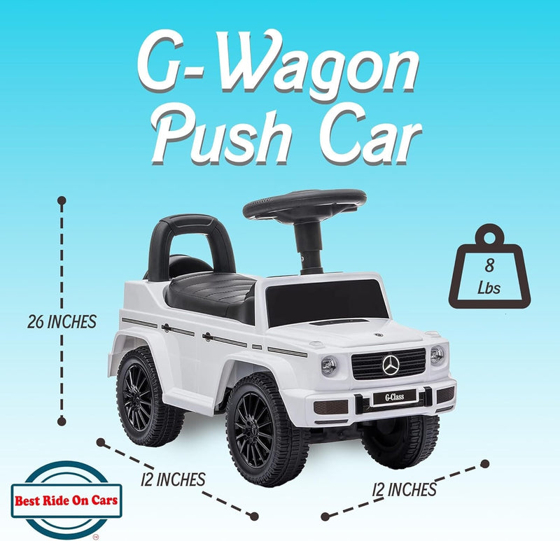 Large Kids Push Car G-Wagon with Realistic Driving Features and Hidden Storage Magic Cars 4