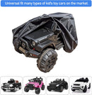 Large Ride-On Electric Truck Toy with Outdoor Protective Cover for Kids' Power Wheels Magic Cars 2