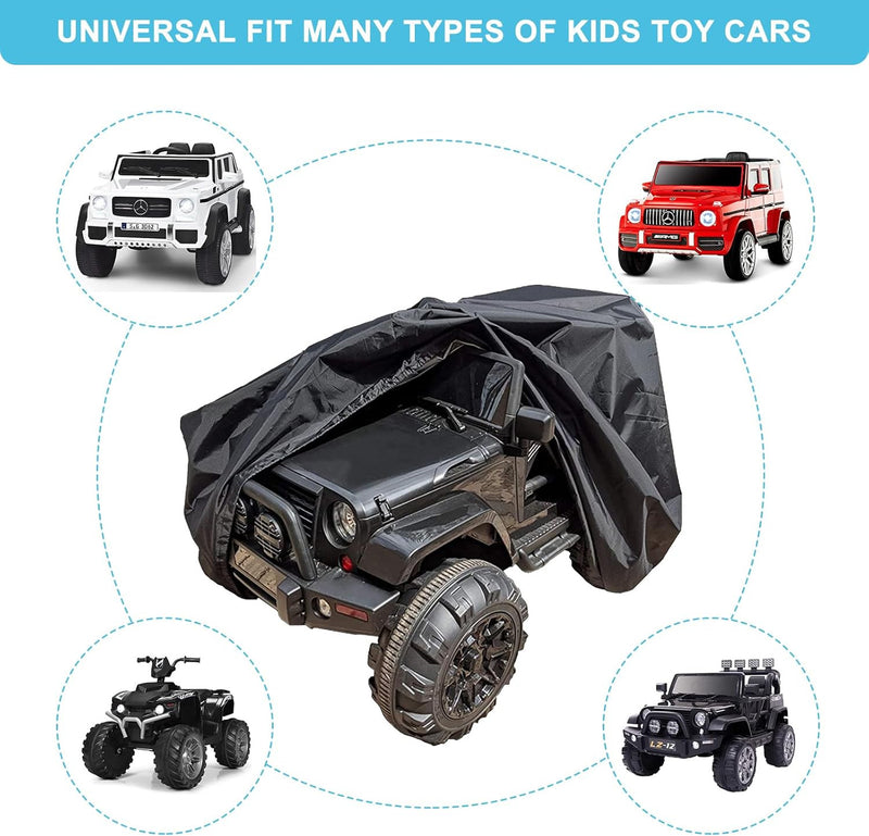 Large Ride-On Truck Toy Car Cover for Kids Electric Power Wheels Outdoor Protection Magic Cars 6