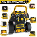 Monster Truck Mechanic Playset for Kids Ages 3-8 with Electric Drill Magic Cars 4