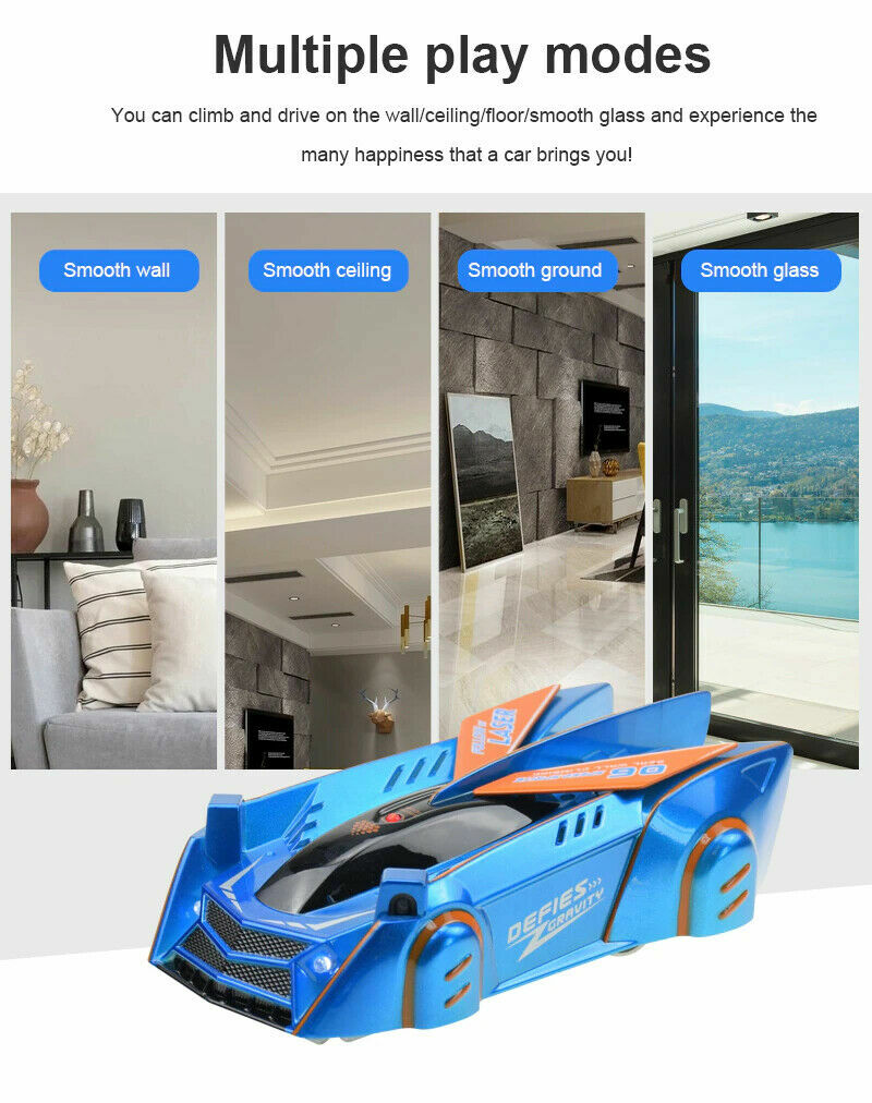 Laser Wall Climbing Remote Control Car Magic Cars 2