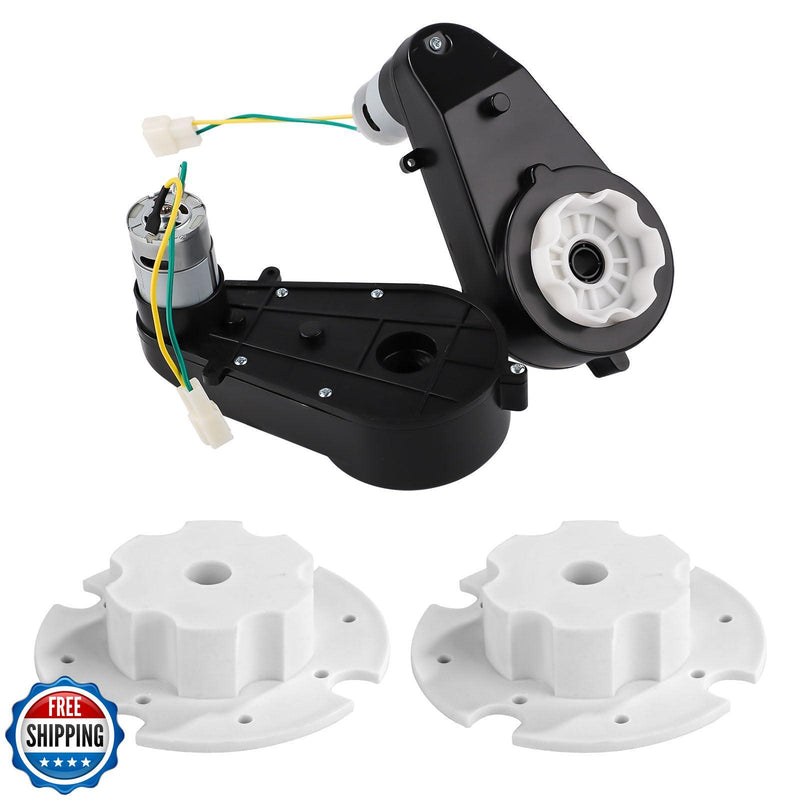 2pcs 24V High-Speed RS550 Motor with Gearbox for Power Wheels 35000RPM Magic Cars Variant 0