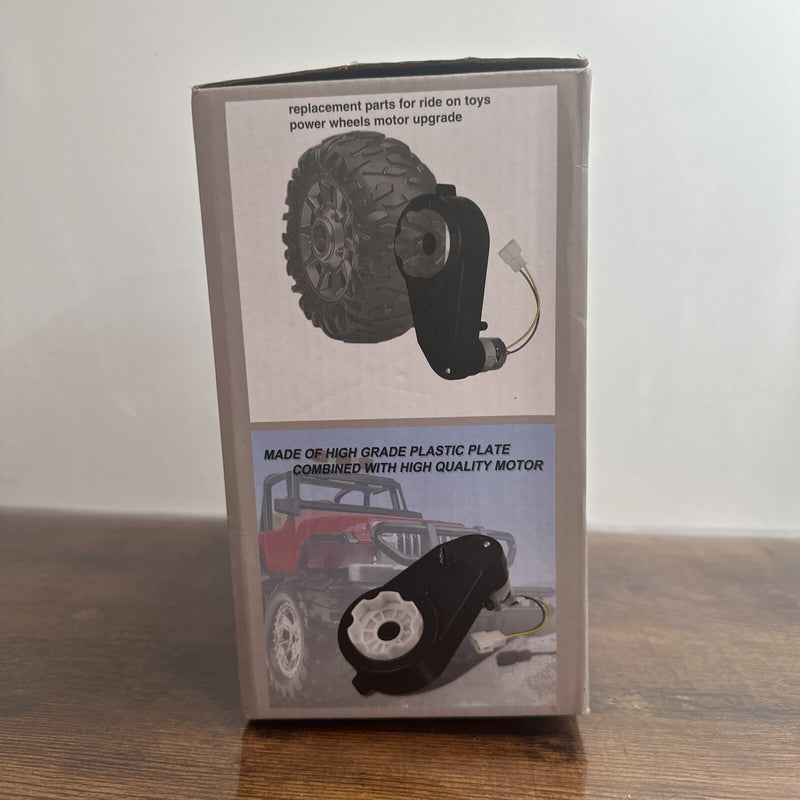 12V 40000RPM Electric Motor with Gearbox for Kids Ride-On Toy Cars Magic Cars 0