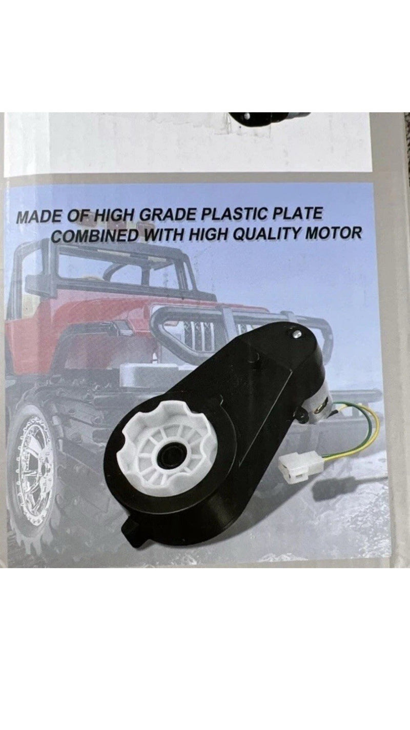 12V 40000RPM Electric Motor with Gearbox for Kids Ride-On Toy Cars Magic Cars 2