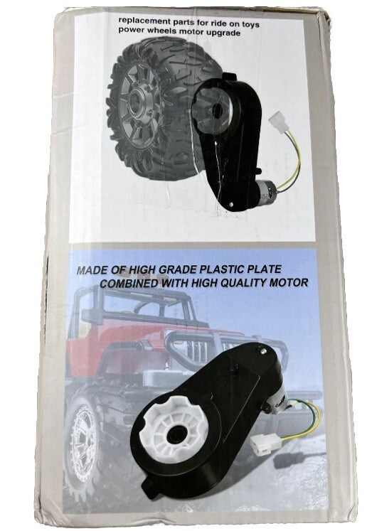 12V 40000RPM Electric Motor with Gearbox for Kids Ride-On Toy Car Magic Cars 0