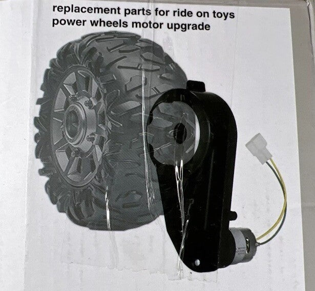 12V 40000RPM Electric Motor with Gearbox for Kids Ride-On Toy Car Magic Cars 1