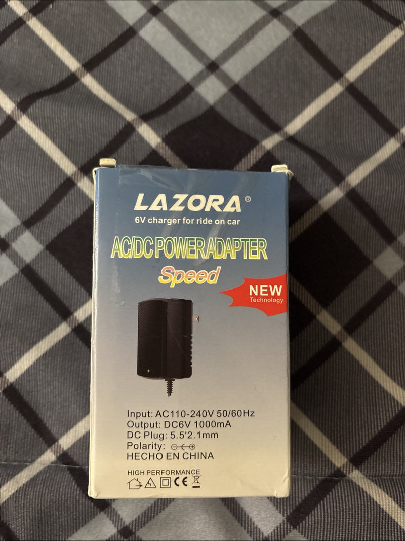 6V AC/DC Power Adapter Charger Replacement for Ride-On Car Magic Cars 0