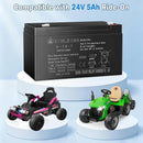 24V 5Ah Lead Acid Battery for Children's Ride-On Vehicles, F2 Terminal Magic Cars 2