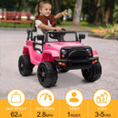 12V Battery-Powered Kids Ride-On Jeep Car with 3 Speeds and Remote Control Magic Cars 12