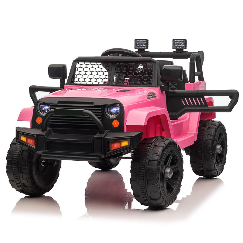 12V Battery-Powered Kids Ride-On Jeep Car with 3 Speeds and Remote Control Magic Cars 8