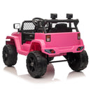 12V Dual Drive Jeep with 4.5Ah Battery, 2.4G Remote Control, and 3-Speed Modes – Pink Magic Cars 6