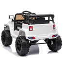 Electric 12V Kids Ride-On Jeep Car Toy with Lights and 3-Speed Remote Control Magic Cars 11