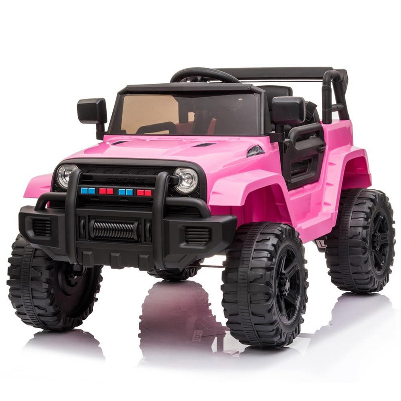 Kids Ride-On Jeep Car Toy with Music, 3 Speeds, Remote Control, and Safety Features Magic Cars 0