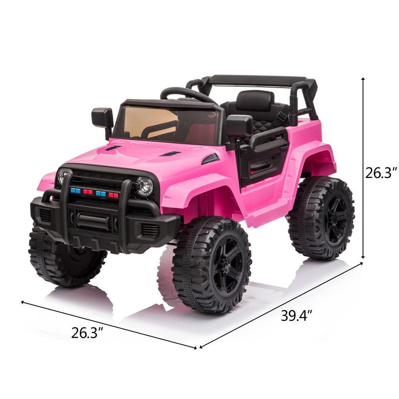 Kids Ride-On Jeep Car Toy with Music, 3 Speeds, Remote Control, and Safety Features Magic Cars 7