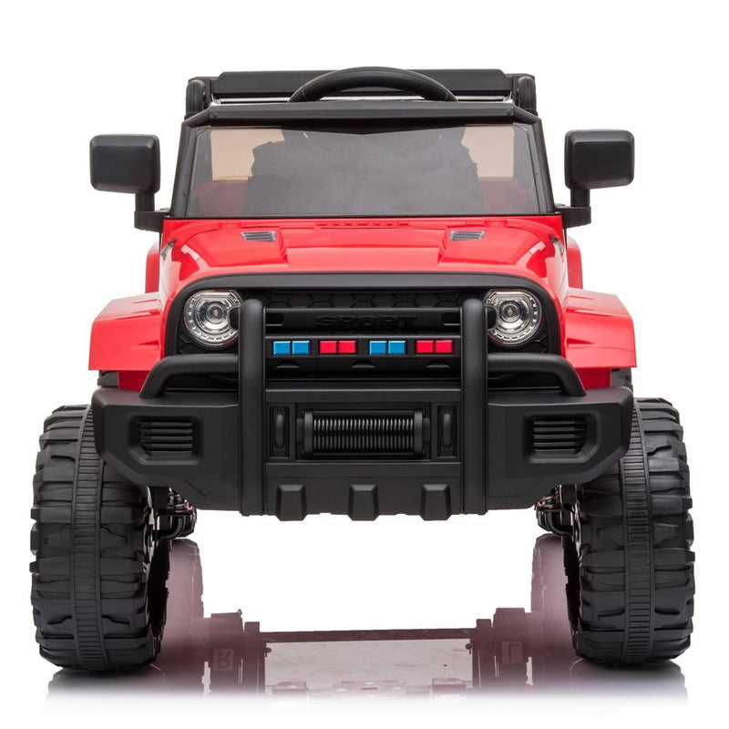 Kids Ride-On Jeep Toy Car with Music, Lights, 3 Speeds, Safety Features, and Remote Control Magic Cars 12