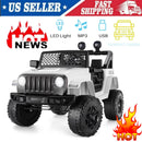 12V Electric Ride-On Truck for Kids with 2 Seats, LED Lights, MP3 Player, and Remote Control Wheels Magic Cars 8