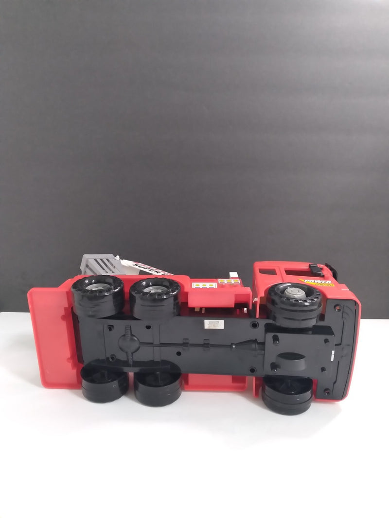 Kids Red Fire Engine Toy with Play Features, Dimensions 9" x 5" x 13" Magic Cars 10