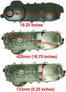 Left Crankcase Cover for GY6 50cc (139QMB) Extra Long - image 2