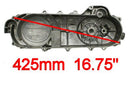 Left Crankcase Cover for GY6 50cc (139QMB) Extra Long - image 4