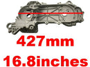 Left Crankcase for GY6 50cc (139QMB) W/12" Wheel - image 2