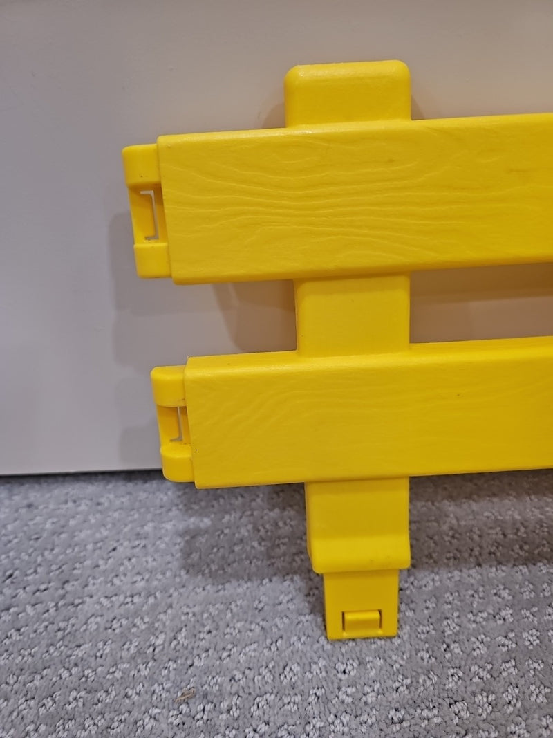 Kids' Yellow Ride-On John Deere Tractor with Wagon Trailer and Side Gate Section Magic Cars 1