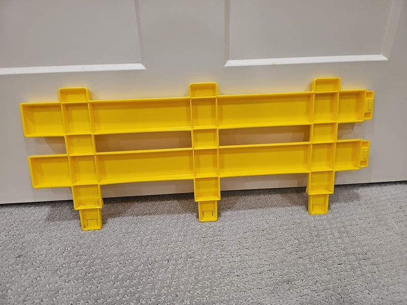 Kids' Yellow Ride-On John Deere Tractor with Wagon Trailer and Side Gate Section Magic Cars 6