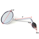 Left Mirror (Chrome) for Vespa ET2, ET4 - image 2
