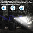 Left and Right Headlight Kit for 2016-2024 Yamaha Raptor 90 and 110 Magic Cars 2