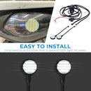 Left and Right Headlight Kit for 2016-2024 Yamaha Raptor 90 and 110 Magic Cars 7