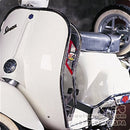 Legshield Trim (Red, Double Tube) for Large Frame