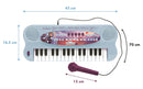 Frozen 2 Inspired Elsa, Anna, and Olaf 32-Key Keyboard with Microphone Magic Cars 1