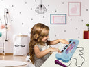 Frozen 2 Inspired Elsa, Anna, and Olaf 32-Key Keyboard with Microphone Magic Cars 3