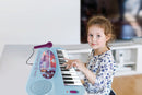 Frozen 2 Inspired Elsa, Anna, and Olaf 32-Key Keyboard with Microphone Magic Cars 5