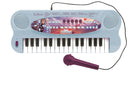 Frozen 2 Inspired Elsa, Anna, and Olaf 32-Key Keyboard with Microphone Magic Cars 9