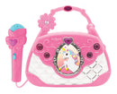 Lexibook Unicorn Karaoke Set with Microphone, Voice Effects, Demo Tracks, and Lights Magic Cars 2