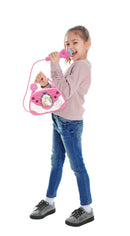 Lexibook Unicorn Karaoke Set with Microphone, Voice Effects, Demo Tracks, and Lights Magic Cars 9