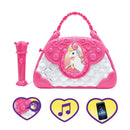 Unicorn Karaoke Set with Microphone, Voice Changer, Demo Songs, and Lights Magic Cars 2
