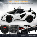 12V Lamborghini Sian Ride-On Car with Adjustable Seat and Safety Belt Magic Cars 6