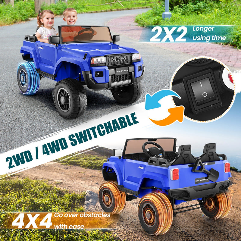24V 2-Seater Electric Ride-On Car for Kids with Remote Control Magic Cars 9