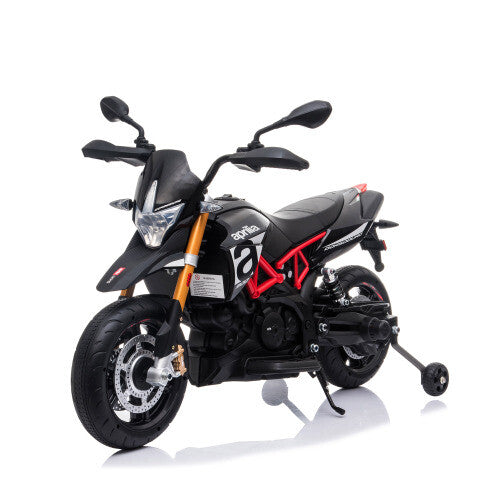 12V Electric Ride-On Dirt Bike for Kids with Training Wheels Magic Cars 2