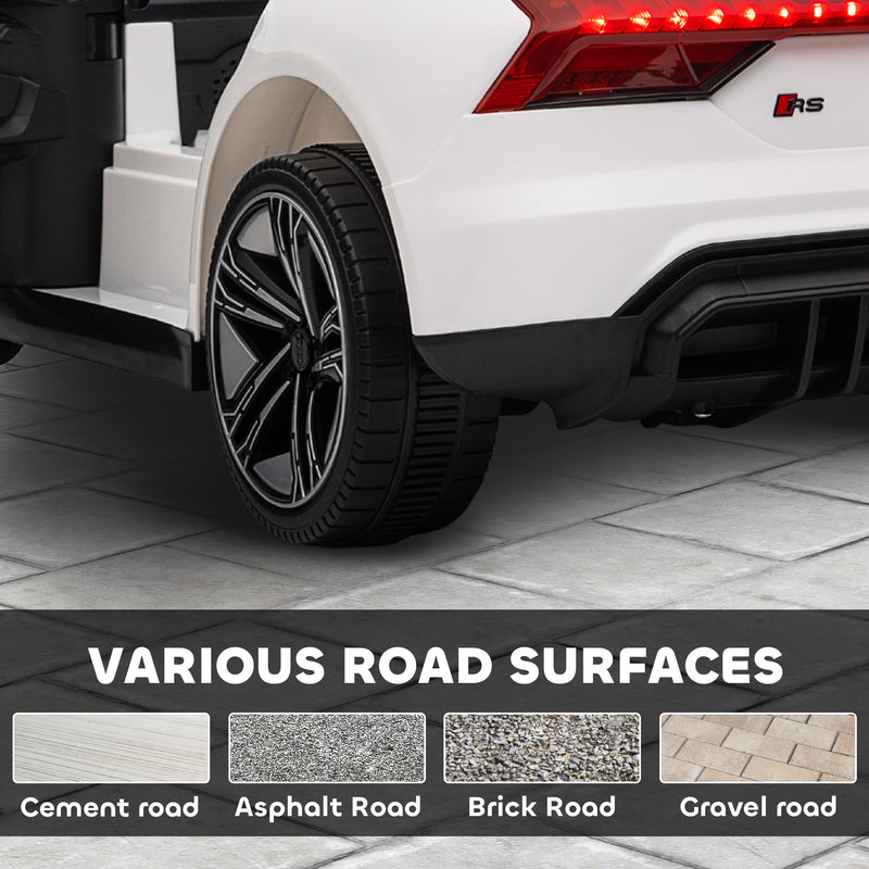 Licensed Audi 12V Electric Ride-On Car with Remote Control and Honking Horn Magic Cars 10