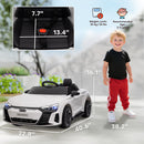 Licensed Audi 12V Electric Ride-On Car with Remote Control and Honking Horn Magic Cars 1