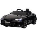 12V Licensed Electric Audi Ride-On Car with Remote Control and Horn – Black Magic Cars 3