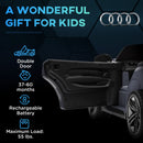 Licensed Audi 12V Electric Ride-On Car with Remote Control and Horn – Gray Magic Cars 9