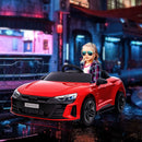 12V Licensed Audi Electric Ride-On Car with Remote Control and Horn, Red Magic Cars 8