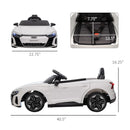 Licensed Audi 12V Electric Ride-On Car with Remote Control, Horn, and Music Magic Cars 2