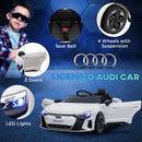 Licensed Audi 12V Electric Ride-On Car with Remote Control, Horn, and Music Magic Cars 4